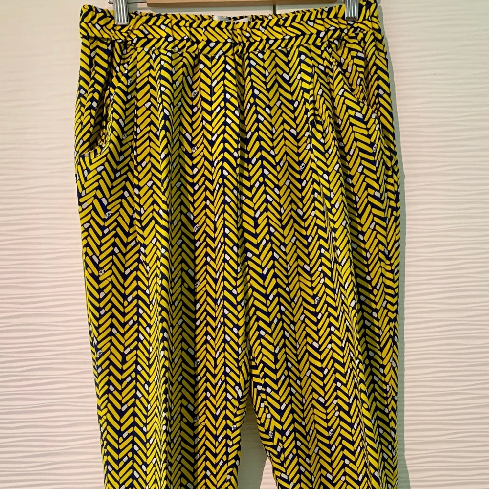 Carolina Herrera silk pants